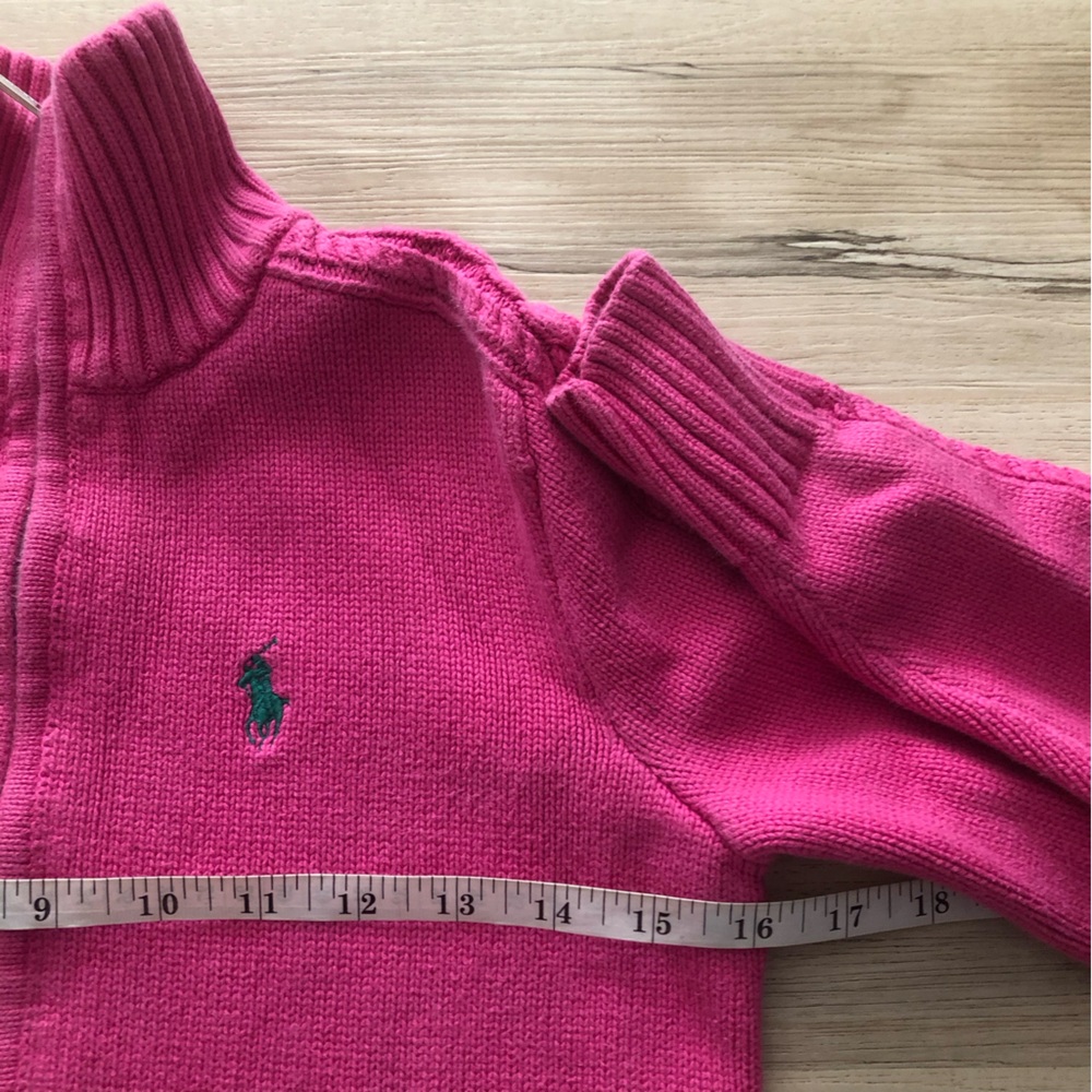 Ralph Lauren Pink Turtleneck Sweater - Picture 4 of 8